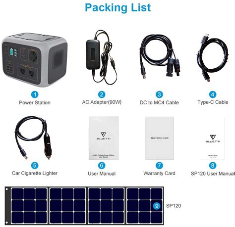 Bluetti Ac S Solar Generator With Solar Panel W Sp Included