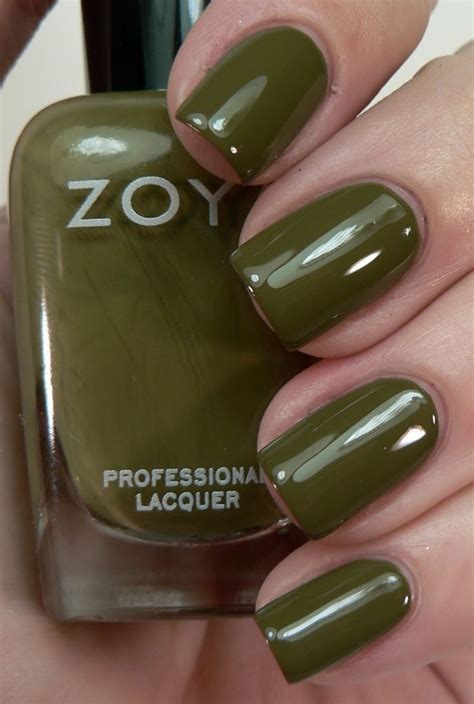 Olive Green Olive Nails Green Nails Nail Polish