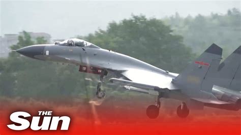 Chinese Drills Invade Taiwan Airspace And Waters In Chilling Threat