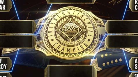 Intercontinental Title Tournament Brackets Unveiled