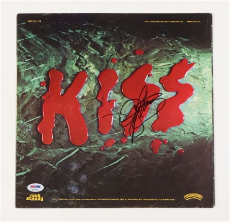 Gene Simmons Signed KISS "Love Gun" Vinyl Record Album Cover (PSA) | Pristine Auction