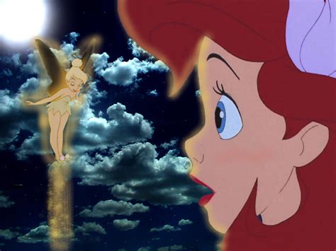 Ariel And Tinkerbell Disney Crossover Photo 27497811 Fanpop