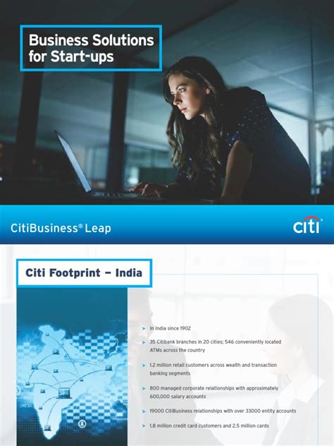 Business Solutions For Start-Ups: Citibusiness Leap | PDF | Financial ...