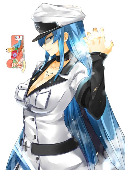 Esdeath Akame Ga Kill Render By Azizkeybackspace On Deviantart