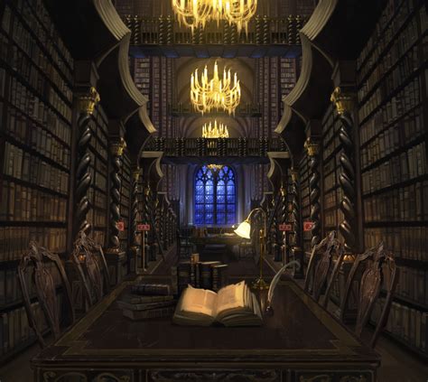 Hogwarts Library | Hogwarts library, Harry potter library, Hogwarts