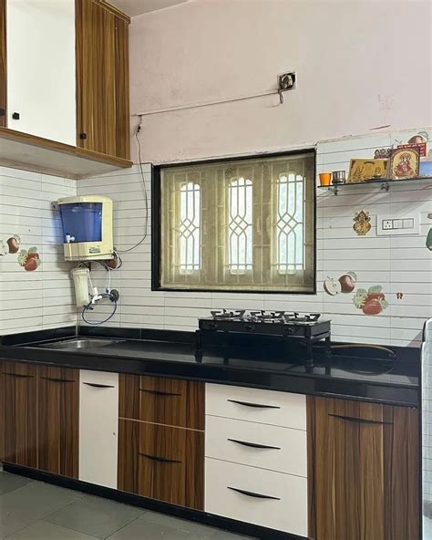 Modern Straight Wooden Modular Kitchen At Rs 650 Sq Ft Wooden Modular