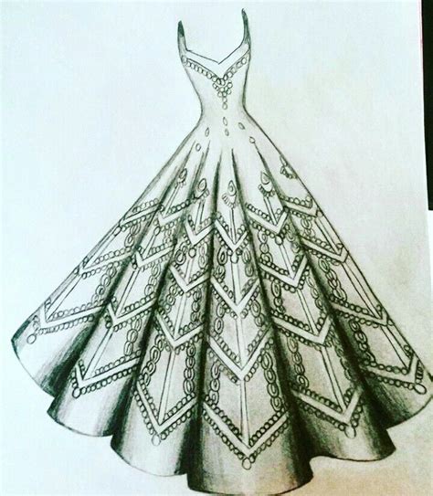 Pencil Sketch Dress Design ~ Sketches Dress Fashion Wedding Dresses ...