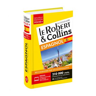 Dictionnaire Le Robert Et Collins Poche Plus Espagnol Chez