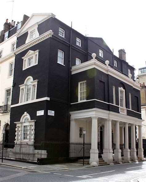 Image Result For Rendered London Townhouse Black House Exterior