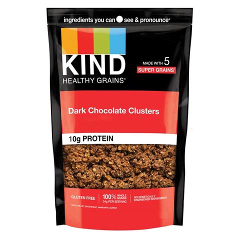 KIND HEALTHY GRAINS Granola Healthy Snack Dark Chocolate Granola