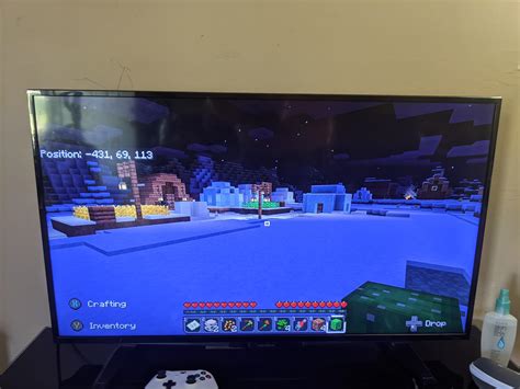 Rare ice village. Seed is-1872027086. : r/minecraftseeds