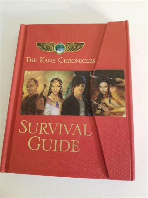 The Kane Chronicles Survival Guide By Riordan Rick 9781423153627 Ebay