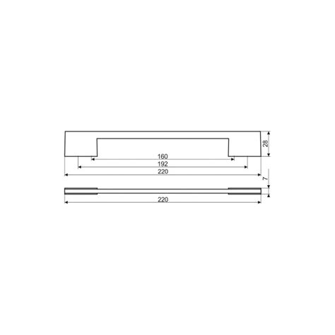 Uchwyt Meblowy Gamet UN 71 0160 0192 G0006 Satyna Markat