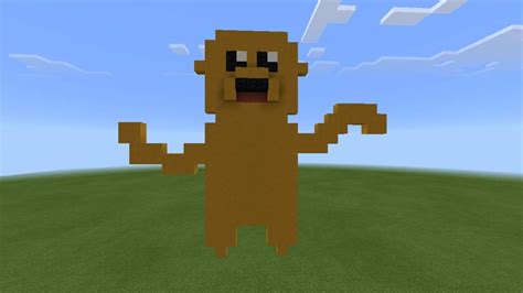 Jake the Dog pixel art | Minecraft Amino