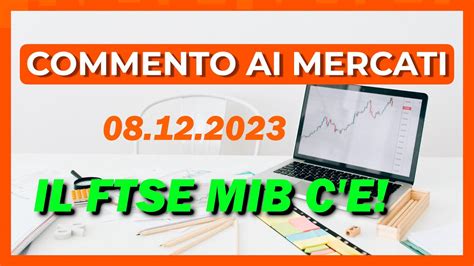 FTSE MIB VICINO AD UN ALTRO TRAGUARDO YouTube