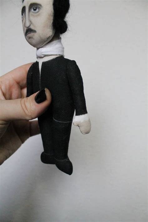 Edgar Allan Poe Doll Literary T Etsy