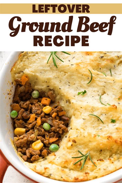 14 Leftover Ground Beef Recipes Insanely Good