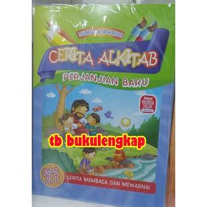 Jual Buku Cerita Alkitab Perjanjian Baru 27 Cerita Membaca Dan Mewarnai