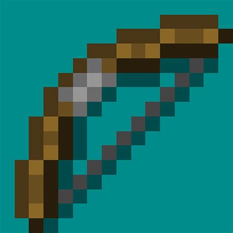 Minecraft Diamond Bow And Arrow