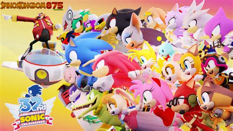 32 Years Of Sonic And Friends By Spinoskingdom875 On Deviantart