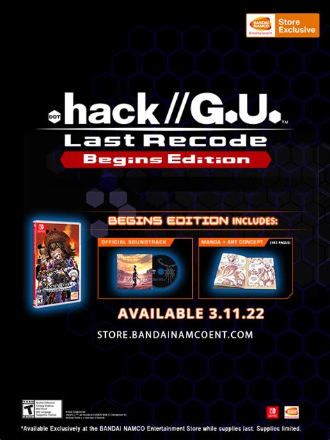 hack G U Last Recode para Nintendo Switch está recebendo uma versão