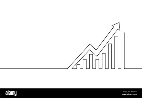 Simple Graph Economics Drawing Stock Vector Images Alamy