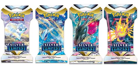 Pokémon Tcg Silver Tempest Pack Art And Etb Images Revealed