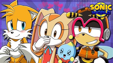 Who Will Cream Choose Tails Charmy And Cream Play Sonic World Youtube