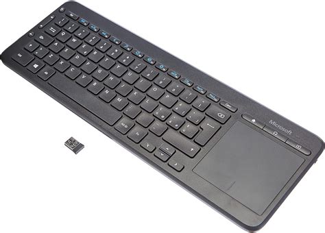 Microsoft All In One Media Keyboard Teclado Estándar Inalámbrico