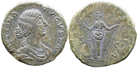 Biddr Aleksus Antiques Auction Lot Faustina Ii Minor