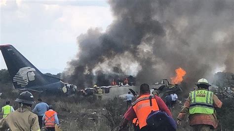 Pasajero Graba El Momento En El Que Se Estrella El Avión De Aeroméxico Euronews