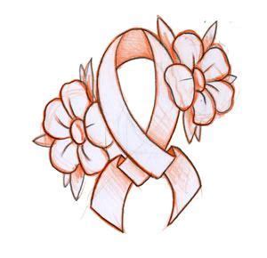 Cancer Ribbon Drawing At Paintingvalley Explore Collection Of