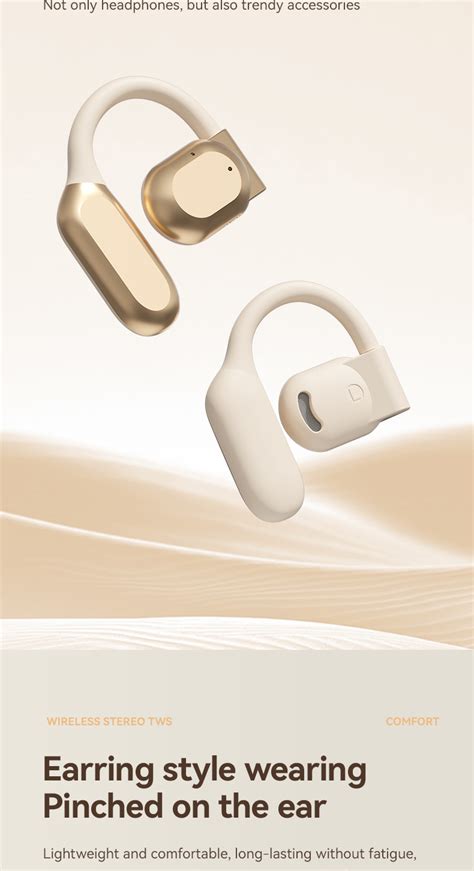 SPRISE M62 Clip On Ear Bluetooth Earphone Wireless With LED Display Mic