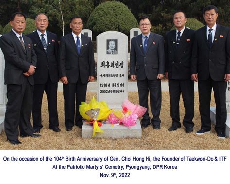 104th Birthday Of Gen Choi Hong Hi Asian Taekwon Do Federation