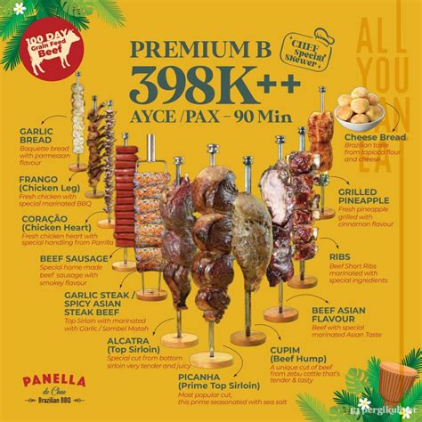 Selalu Diperbarui Menu Panella De Chao Brazilian Bbq Cilandak