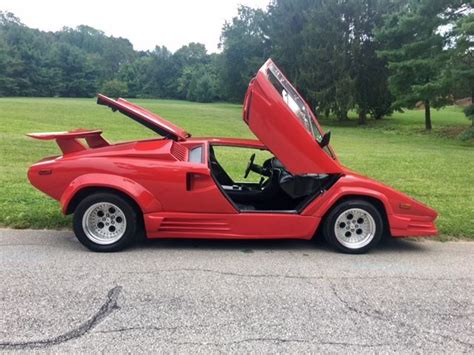 NO RESERVE LAMBORGHINI COUNTACH 25th ANNIVERSARY V8 REPLICA Kitcar