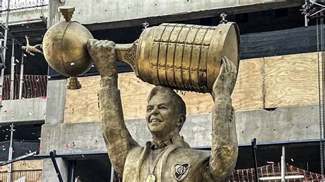 River inauguró la estatua de Marcelo Gallardo en el Monumental