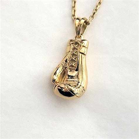 Boxing Glove Pendant Etsy