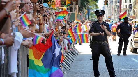 Police Banned From Participating In Nyc Pride Events And March Through 2025 Abc News