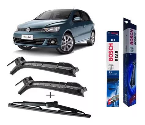 Kit Palheta Gol G Dianteira Traseira Original Bosch Parcelamento