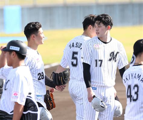 【ロッテ】ドラ1ルーキー菊地吏玖 アクシデントもあった初ブルペンに自己評価「30点」 プロ野球写真ニュース 日刊スポーツ