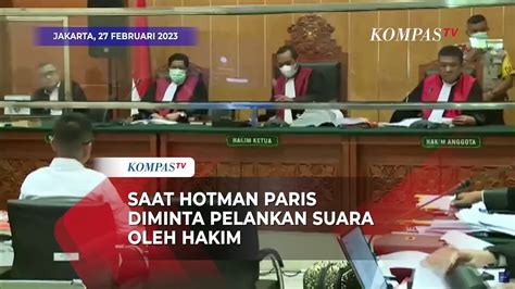 Saat Hakim Minta Hotman Paris Pelankan Suara Saat Tanya AKBP Dody