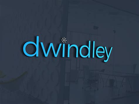 Elegant Playful Logo Design For Dwindley We Really Like Lower Case