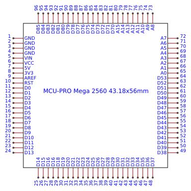 ATMega2560 Microcontroller Features Specifications Pinout 45 OFF