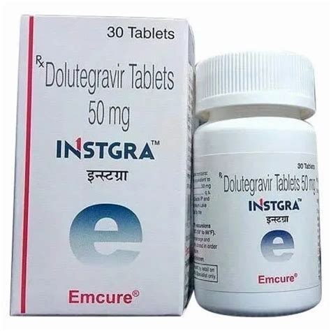 Instgra Dolutegravir Instagra Mg Prescription Treatment Anti Hiv