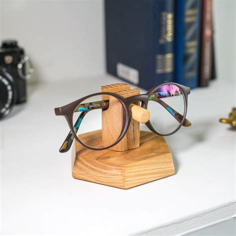 Wooden Holder Stand For Mens Eye Glasses Gorgeous Best Birthday T