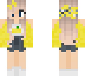 lemon girl skin | Minecraft Skin