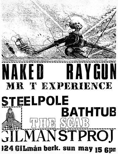 Naked Raygun Band Posters Gig Posters Rock Posters