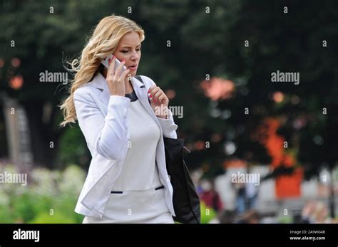 Blonde Russian Hi Res Stock Photography And Images Alamy