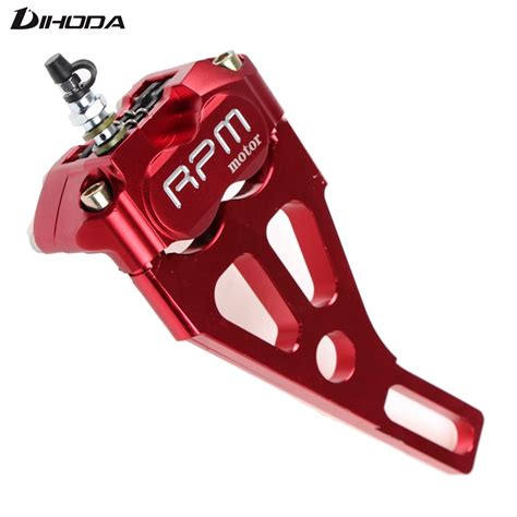 Motorcycle 82mm RPM Radial Brake Caliper With Rear Bracket Adapter For